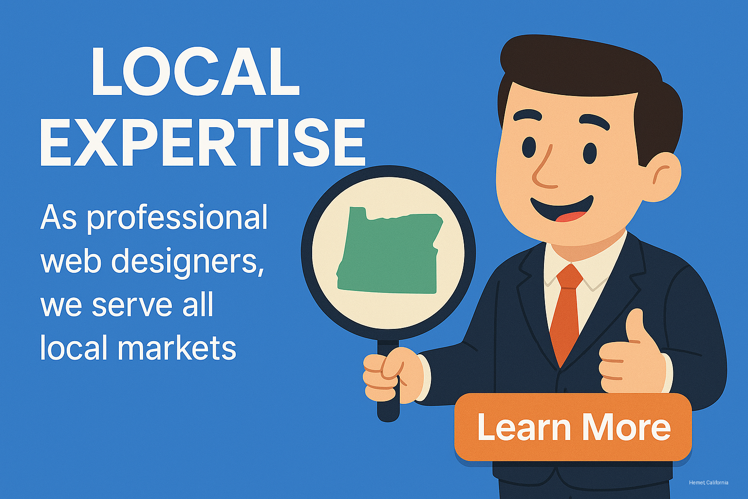 Local Hemet, California Web Design